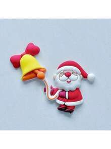 Decoraciones para cupcakes de Navidad, Decoración de tarta con adornos de Papá Noel suaves y pegajosos para fiestas con tema navideño, regalos de Navidad, decoraciones navideñas, pijamas navideños