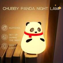 1 LED Bunny/Fat Bear/Stupid Bear/Chestnut Bear/Duck Night Light, Cute Rainbow Light Changing Silicone Light, Pat Control, USB Charging Soft Silicone Light, Christmas Gift For Girls, Boys(Random Color) - Random Color - View 4