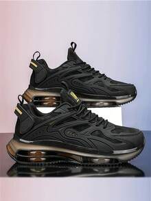 2025 Nuevos zapatos deportivos para hombres, zapatillas casuales impermeables de cuero KPU para otoño/invierno, versión coreana, ligeros, zapatos para estudiantes, zapatos de viaje para todas las estaciones, antideslizantes y resistentes al desgaste, zapatos de correr con cordones de moda, suela gruesa, talla grande