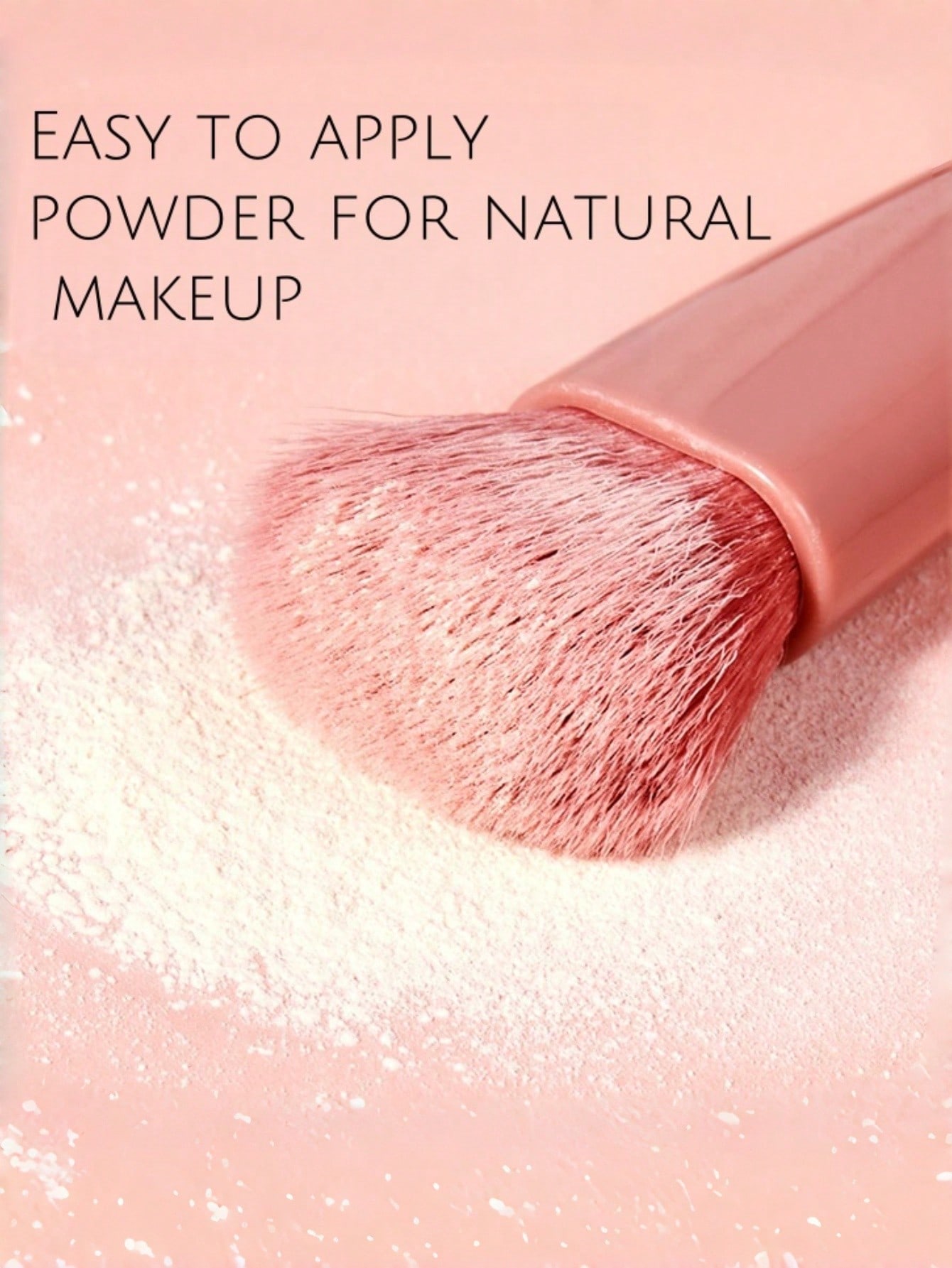 5 قطع مجموعة فرش مكياج مع حافظة مرآة صغيرة، فراشي...