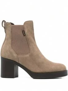 Women Ankle Boots & Booties - Beige - View 2