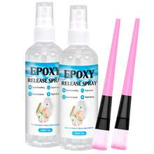 Spray desmoldeante de 150ml/300ml, agente desmoldeante de silicona de secado rápido, desmoldeante profesional antiadherente, prolonga la vida útil del molde, resistente al calor - Blanco - Ver 9