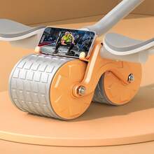 Abdominal Wheel Automatic Rebound Elbow Support Anti-Slip Fitness Roller Train - Multicolor - View 3