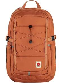 Fjällräven Skule 28 Backpack - Navy - Terracotta Brown - View 1