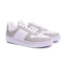 Women's Street Style Sneakers – Comfortable And Stylish For Any Occasion - Grey - View 4