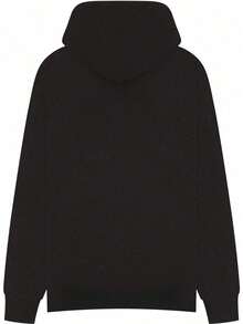 Men Zip-Up Hoodies - Black - View 4