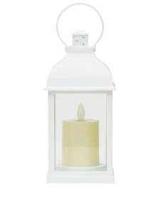 1PC LED Candle Lantern - 3*AA Batteries Operated (Batteries Not Included) Decorative Lamp With Black/White Options For Home, Party & Ambience Decoration - Multicolor - View 13