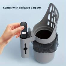 Sekop Kotoran Kucing Dua Lapis Kapasitas Besar dengan Tempat Sampah Terintegrasi, Pegangan Ergonomis, Desain Mudah Dibersihkan, Fungsi Pengontrol Bau, Sekop Kotoran Kucing Multifungsi, Termasuk Tempat Kantong Sampah, Sekop Kotoran Kucing, Sekop Pengontrol Bau, Aksesori Hewan Peliharaan Modern, Sekop Plastik Tahan Lama - MultiWarna - View 7