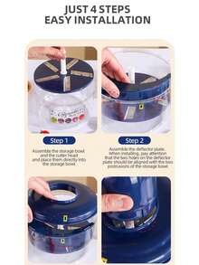 1 多功能可充电五刃电动自动搅拌水果削皮器，葡萄削皮器，全自动家用电动水果削皮器，葡萄削皮器，手持式蔬菜和苹果削皮器，耐用的其他材料结构，家用厨房小工具，水果削皮工具 | 功能性装饰 | 手动操作，厨房削皮器，圣诞节的好帮手 - 彩色 - 查看 12