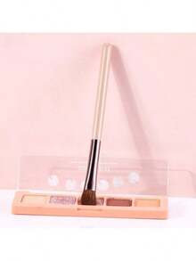 The 3 Pieces Makeup Brush Set (With Storage Box) Includes A Lip Shaping Brush, A Contouring Brush, And An Eyeshadow Brush. It Is Soft And Does Not Shed Hairs, Suitable For The Glamorous And Fashionable Style Of The 90s. It Is Suitable For Birthday, Christmas Gifts, Party Preparations, And Can Be Carried Around At Any Time., Foundation Brush, Concealer Brush, Blush Brush, Contour Brush, Blush Brush, Bronzer Brush, Powder Brush, Foundation Brush, Blush Brush
