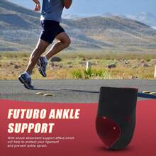 Ankle Support Protection Elastic Ankle Brace Black Band Health Support Foot Bandage - 黑色 - 查看 9