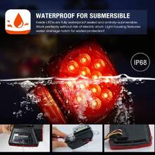 Towing & Trailer Lighting - Red - View 9