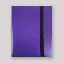 4-Pocket Trading Card Binder - Side Loading Card Holder For Baseball, Football, MTG, TCG, Sports & Game Cards - Standard Size Card Organizer Album For Collectors - Card Folder With 360 Degree Protection - Red - View 8