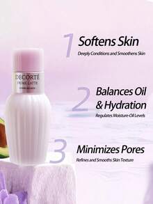 DECORTÉ Concentrado herbal de latte prime de tamaño de viaje, la rica y lujosa humedad del aceite de aguacate. Equilibra el aceite y la hidratación, acondicionando y suavizando profundamente la piel 30ml/1.01oz.