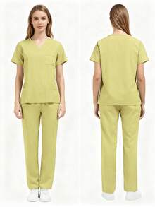 Verabschieden Sie sich von verblassender Verlegenheit! Mehrzweck-Arbeitskleidung, 3D-maßgeschneidert, langanhaltende Formbeständigkeit, nicht verblassender Damenkittel, Schadenersatz garantiert