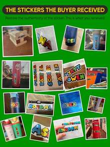 1 miếng dán tên tùy chỉnh, nhãn chữ cá nhân hóa, món quà lý tưởng dành cho anh ấy/cô ấy vào Ngày Valentine, Ngày của Mẹ, Ngày của Cha, Sinh nhật, Lễ tốt nghiệp, Kỷ niệm, Đám cưới, Cặp đôi - Phong cách 2 - Xem 5