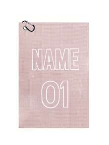 (Text cu model personalizat) Prosop sport de golf Prosop sport imprimat cu nasturi pentru alpinism Prosop sport ultrafin din fibră portabilă cu tijă de ștergere Prosop de yoga Prosop de golf cu pliere triplă