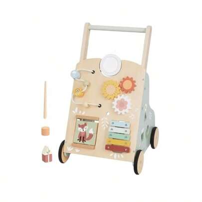 Tooky Toy My Forest Friends Baby Walker Wooden Baby Walker For Toddlers