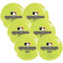 Franklin Sports MLB - Pelotas de béisbol/Softball con Peso – Paquete de 6 – 12 onzas, 17 onzas o 23 onzas – Bolas Pesadas para Golpear, batear y Practicar Control de Lanzamiento - 24 Onzas - Ver 1
