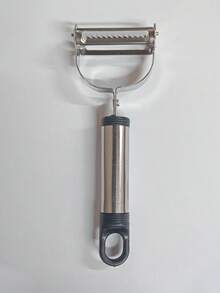 One Piece Premium Stainless Steel Vegetable Peeler - Ideal For Quick And Easy Peeling, Shredding - Perfect For Kitchen Use!