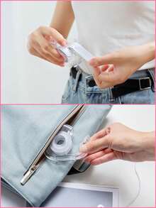 Clothing Anti-Exposure Sticker-Double-Sided Invisible Tape Anti-Exposure Sticker Is Suitable For Wearing Suspenders, Short-Sleeved Dresses, Miniskirts And Shirts To Prevent Exposure And Firm, And Does Not Hurt The Skin. - White - View 6