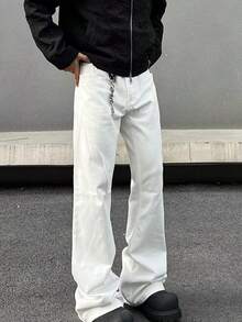 Men Jeans - White - View 1