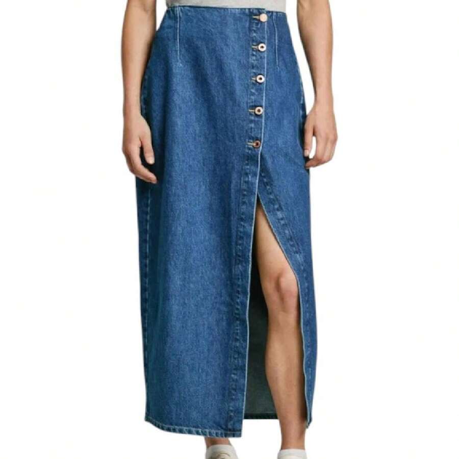 Pepe Jeans Women Skirts - Niebieski - Zobacz 1