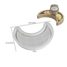 1/2 Stück/Set Stern und Mond Silikonform, DIY Harzform für dekorative Tisch-Accessoires, DIY dekorative Ablage, Kerzenhalter, Heimdekoration, Eid, Ramadan Dekoration