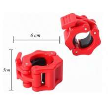 Barbell Buckle - Red - View 11
