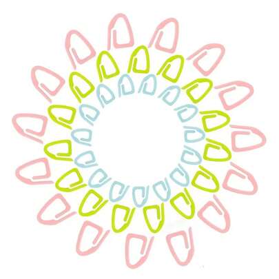 15 pezzi Marcatori di punti per uncinetto e maglia, attrezzi di bloccaggio per uncinetto e maglia, accessori per attrezzi fai-da-te, accessori per cucire