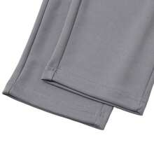 Skechers Women's Golf Series Knitted Straight-Leg Pants, Sports Casual Trousers, Daily Commute Pants, Style P224W159-05CQ - Phantom Light Gray - View 6