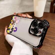 Adorable Funda de Teléfono B-BT-21-S Compatible con iPhone 16, 15, 14, 13, 12, 11 Pro Max, X, XR, XS Max, 8, 7 Plus - Cubierta Trasera Suave Transparente Antigolpes - Color 1 - Ver 7