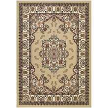 Antep Rugs Alfombras Oriental - Alfombras tradicionales antideslizantes de 2 x 4 pulgadas (antideslizantes) de perfil bajo con respaldo de goma para cocina (verde, 2 pies 3 pulgadas x 4 pies)(5' x 7' Beige) - Tipo 36 - Ver 3