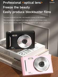 M26 CCD Digital Camera,700mAh, High Definition Digital Camera, Travel Must Haves, Point And Shoot Camera, Cannons Digital Camera, Compact Camera, Portable Camera, Lightweight Design, Modern Camera, Reliable Performance, Durable Build, USB, Travelers, Photography Enthusiasts,With 32G Memory Card