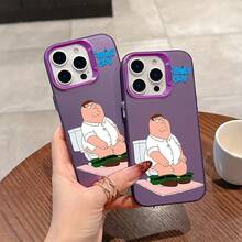 Funda de Teléfono para Hombre de la Familia F de Anime de Dibujos Animados Compatible con iPhone 17 16e 16 15 14 13 12 11 Mini Pro Max Air X XR XSMAX 8 7 Plus, Funda Antigolpes con Parte Trasera Mate, Funda de Uso Diario, Diseño de Anime, Impresión de Dibujos Animados, Impresión UV, Material Duradero, para Fans de Anime, Usuarios Casuales - Mezcla de colores - Ver 2