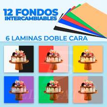 ELE-GATE Caja de Estudio Fotográfico Con Luz LED Regulable - Negro - Ver 6