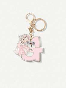 Ballet Dancer Reversible Acrylic Keychain, With A Beautiful Ballerina Pendant, Elegant Pink Ballet Skirt And Headphone Pendant Design, Lightweight And Portable Keychain, Suitable For Dance Enthusiasts, Backpack Accessories, Birthday Christmas Gifts, Ballet Costumes, Daily Fashion Accessories, Fine Craftsmanship Letter Pendant, Items - Multicolor - View 24