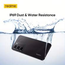 Realme C75，全球版智能手机，8GB+128GB，5828mAh 大容量电池，安卓 14 系统，5000 万像素 AI 智能摄像头，6.72 英寸 90Hz 全高清显示屏 - 黑色 - 查看 4
