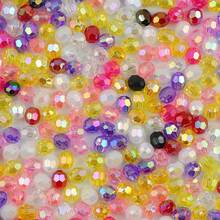 100pcs 8mm Acrylic Octagonal Beads Transparent AB Color Suitable For DIY Jewelry Making Of Bracelets, Necklaces, Mobile Phone Chains, Bead And Jewelry Craft Accessories