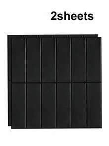 2 件/10 件自粘墙贴，防水耐热，可撕可贴，适用于客厅、厨房、后挡板、浴室、家居、翻新贴纸、可撕墙板、墙纸、壁纸、春季装饰品，让您的家焕然一新，拉玛装饰贴纸礼物，生日毕业，厨房装饰 - 彩色 - 查看 17