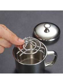 304 Multifunctional Stainless Steel Mini Steaming Rack With High Foot Waterproof Steaming