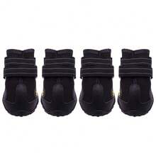 Winter Warm Dog Shoes Anti-Slip Waterproof Snow Boots For Large Dogs, Thick Outdoor Pet Booties