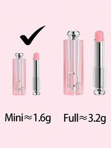 Christian Dior Son dưỡng môi Addict Lip Glow New #001 PINK Lip Glow Color Reviving Lip Balm 1.6g/0.06oz - 001 HỒNG - Xem 2