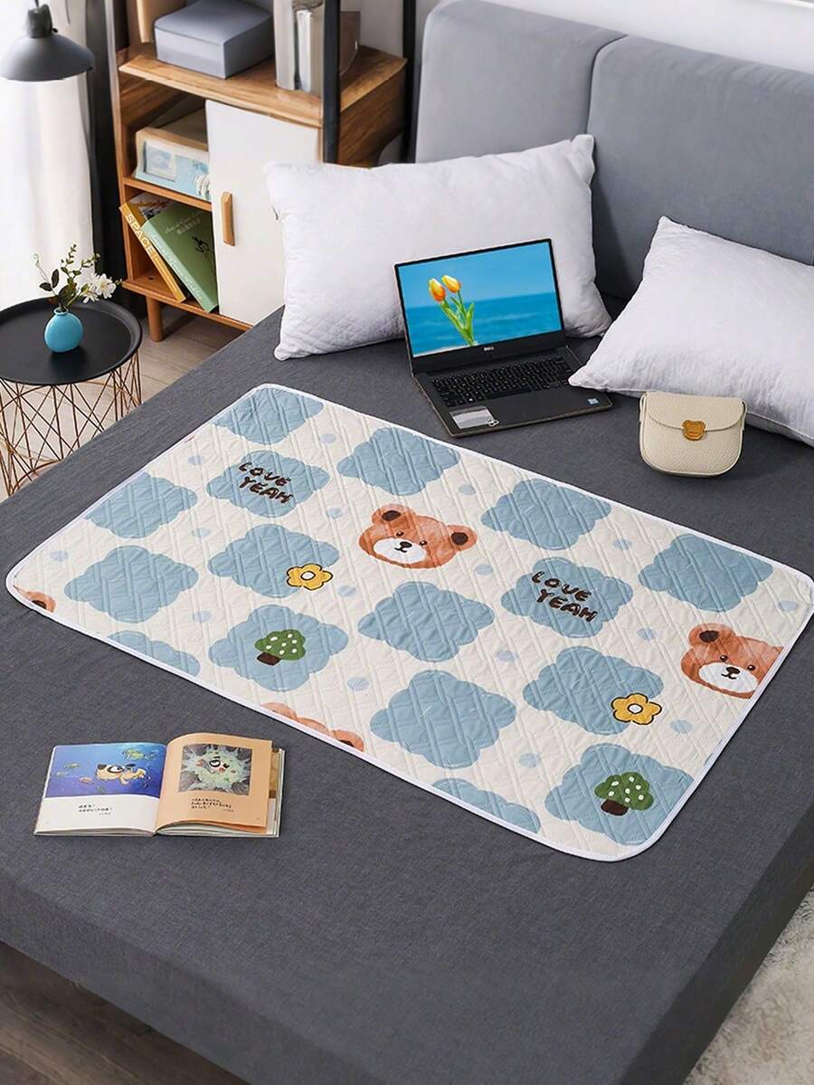 Reusable Leak-Proof Menstrual Pad, Waterproof Washable Mattress Pad, Mattress Protector, Suitable For Women To Use During Menstruation, Incontinence, Bedwetting, Adults And Elderly