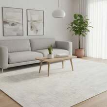 1PC Machine Washable Large - Size Modern Light Beige Textured Pattern Area Mat Rug Indoor Living Room Dining Room Decorative Rug With Stylish Light Beige Textured Pattern Design Durable Easy Clean Floor Mat For Home Decoration Kitchen Rug