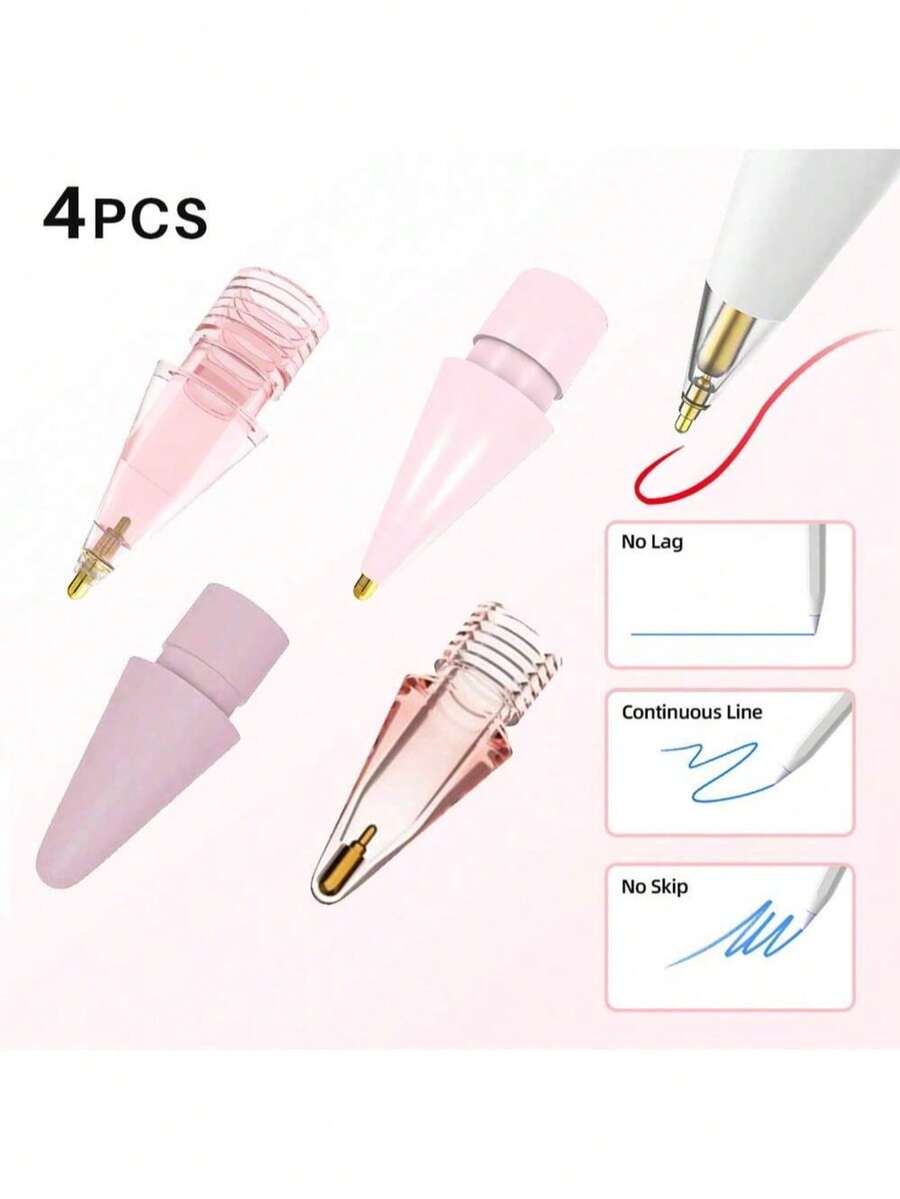 Apple Pencil Tip Replacement For The Second And First Generation Apple Pencil, With A Metal Pencil Tip That Is Precise And Wear-Resistant, Allowing For Precise Control Of The Pencil Tip