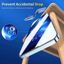 2pcs HD Clear Tempered Glass Screen Protector, Anti-Scratch, Compatible With IPhone 17 Pro Max/17 Pro/Air/17 Series - Clear - View 7