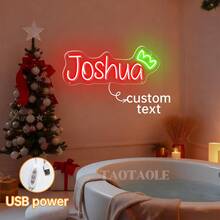 Niestandardowe neony, niestandardowe neony do dekoracji ściennych, spersonalizowane neony na ukończenie szkoły, wystrój pokoju, prezent na Dzień Matki, wesela, przyjęcia urodzinowe, prezenty, imprezy, pokoje gier, sklepy domowe, nazwy i neony na imprezę cosplay