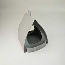 1pc Hanging Bird Feeder, 5.31*3.94 Inches, Easy To Install Seed Tray, Durable Plastic Outdoor Birdhouse, Ideal For Garden Or Window Decoration, Outdoor Garden Bird House Feeder, Hanging Outdoor Bird Feeder, Durable Plastic Outdoor Birdhouse Suitable For Cardinals, Hummingbirds, Sparrows - No Electricity Required, Easy Installation Design, Bird Feeder - Multicolor - View 7