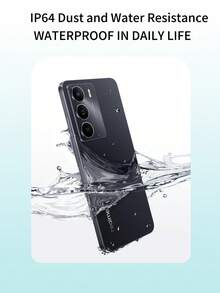 Realme 14X 5G 6GB+128GB|8GB+256GB 全球解锁智能手机，搭载联发科天玑 6300 5G 芯片组和 6.67 英寸 120Hz HD+ 护眼显示屏，6000mAh 大容量电池和 45W SUPERVOOC 快速充电，50MP AI ProLight 摄像头和 IP69 防尘防水 (黑色) - 黑色 - 查看 5